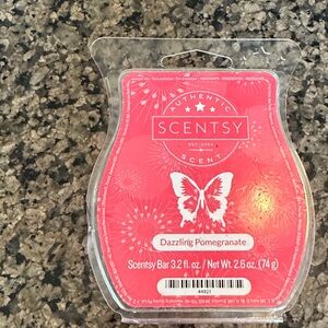 Scentsy Dazzling Pomegranate Scent Bar - Vibrant Pink